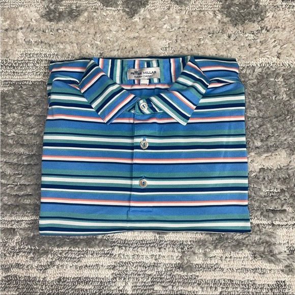 Peter Millar Summer Comfort Polo Shirt - Size M - Picture 5 of 5